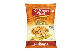 D'nature Fresh California Almonds   Pack  400 grams